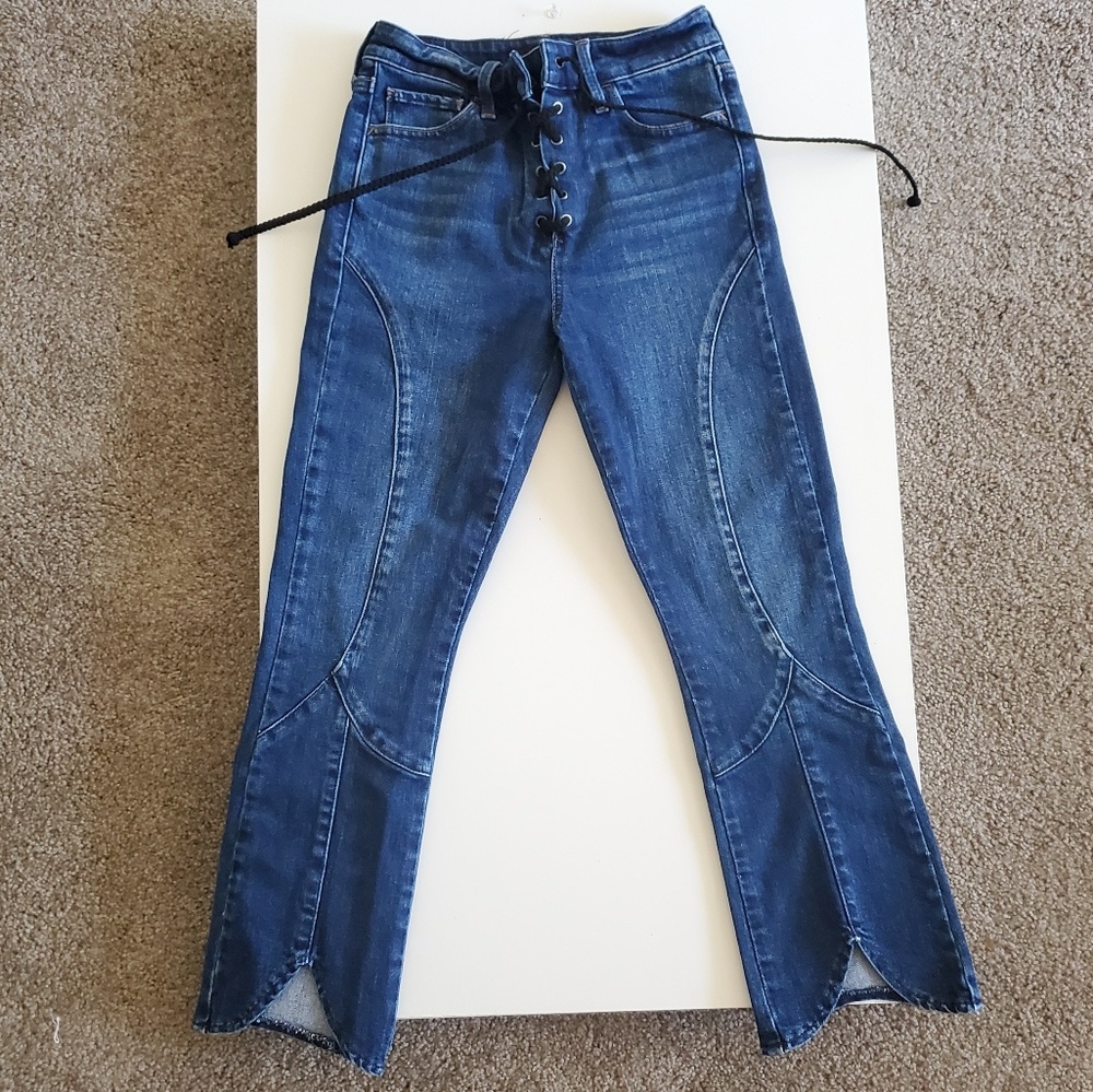 Lucky Brand Lace up Jean